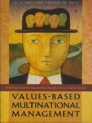 cover image of Values-Based Multinational Management